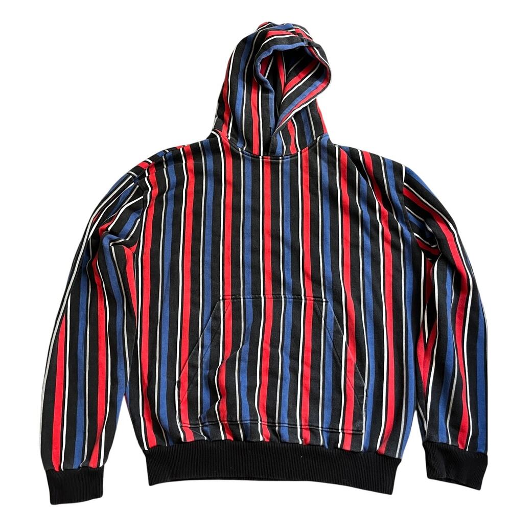 Urban outfitters 90s red, black, blue hoodie size medium